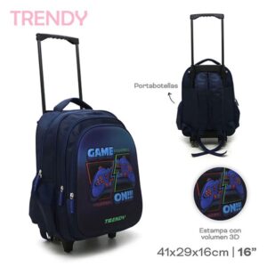 16770.jpg Mochila Carro Trendy Azul Game On (16770)