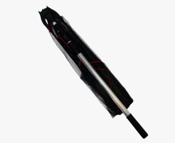19-01-6.jpg Copo de pesca plegable aluminio de 2,10 mts, 50cm (marron) (TRA-19-01)