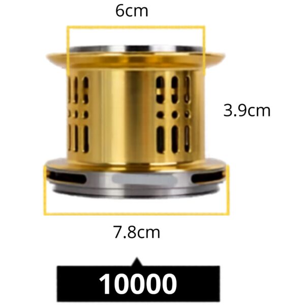 2-1-1.jpg CARRETE EXRA SURF MASTER ALUMINIO (NKG SPOOL)