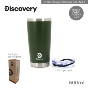 20P-14011-original-1.jpg Vaso Termico Discovery 600 ML Verde (14011)