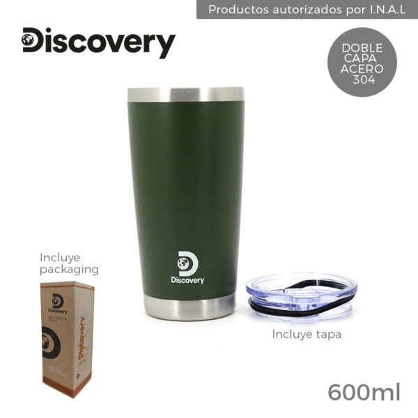 20P-14011-original-1.jpg Vaso Termico Discovery 600 ML Verde (14011)