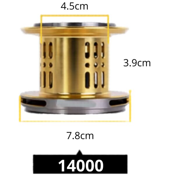 3-1-1.jpg CARRETE EXRA SURF MASTER ALUMINIO (NKG SPOOL)