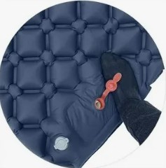 COLCHONETA ULTRALIVIAVA AUTOINFLABLECON ALMOHADA 530 GRS (AIS-M-4)