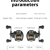AK-200-4.png Reel Mavix Diseño compacto freno magnetico / Derecho - Izquierdo