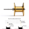 AK-200-5.png Reel Mavix Diseño compacto freno magnetico / Derecho - Izquierdo