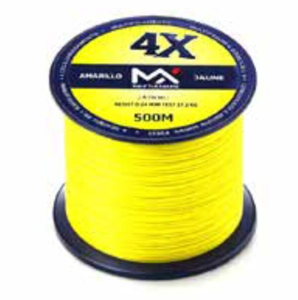 Amarillo.jpg Multi trenzado de 4 Fibras 500 (MUL-M)