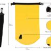 Bolsa impermeable pvc con correa 10l  (BEX-10)
