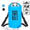 Bolsa impermeable pvc con correa 15l (BEX-15)