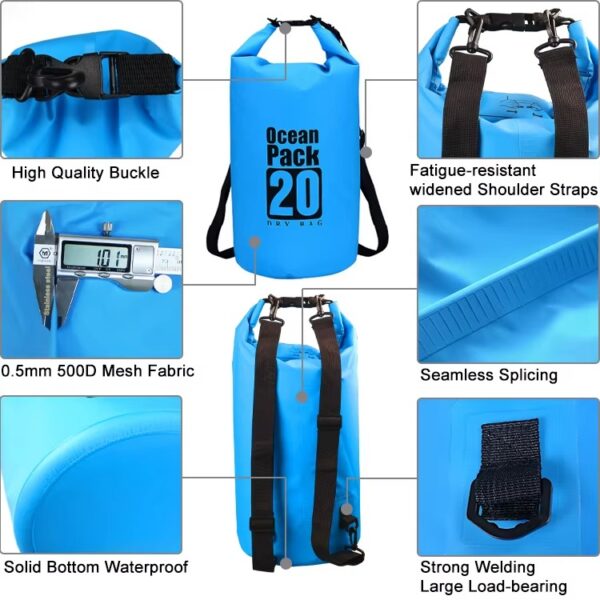 BEX-2-5-7.jpg Bolsa impermeable pvc con 2 correas 20l (BEX-20)