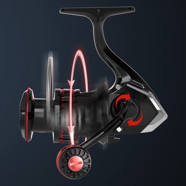 BLACKWIDOW4006_9.jpg Reel Frontal Caster Black Widow 4006 Variada Río 6 Rulemanes