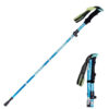Bastón de trekkig aluminoo 4 tramos liviano compact0 130cm (BTX-2-5)