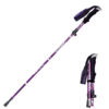 Bastón de trekkig aluminoo 4 tramos liviano compact0 130cm (BTX-2-5)