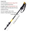 Bastón de trekking aluminio ajuste rapido 135cm (BTX-5-1)