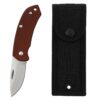 Cuchillo-2-con-Estuche.jpg Cuchillo hoja de acero de 19cm plegable con funda (NAV-3-1)