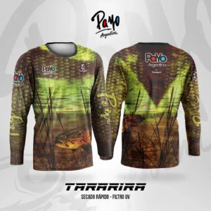 D_NQ_NP_2X_657667-MLA76052982781_042024-F.webp Remera Payo Tararira Verde Ultima XS