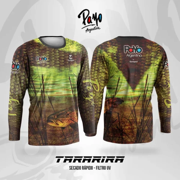 Remera Payo Tararira Verde Ultima XS