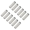 Pack Hilo Elástico Para Atar Carnada X 12 Unidades Pesca Blanco