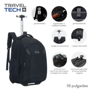 Mochila Carro, Viaje Travel Tech (16023)