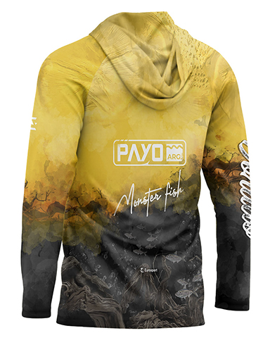 Remera Payo Dorado Monster Kids
