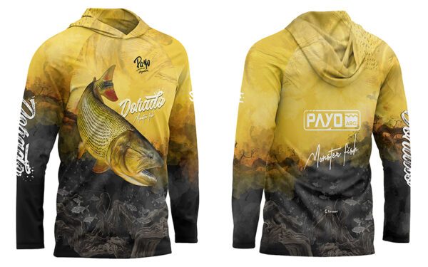 Remera Payo Dorado Monster Kids