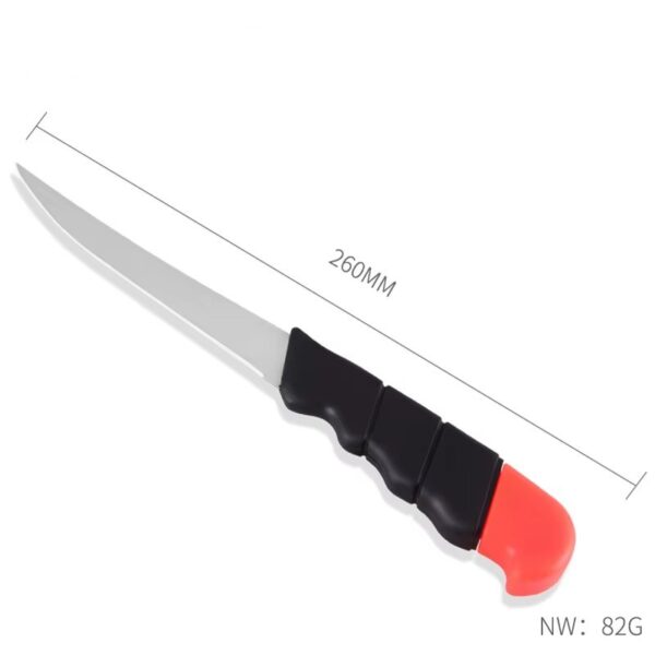 F-104-5.jpg Cuchillo flotante para filetear con funda rigida 13 cm (F-104)