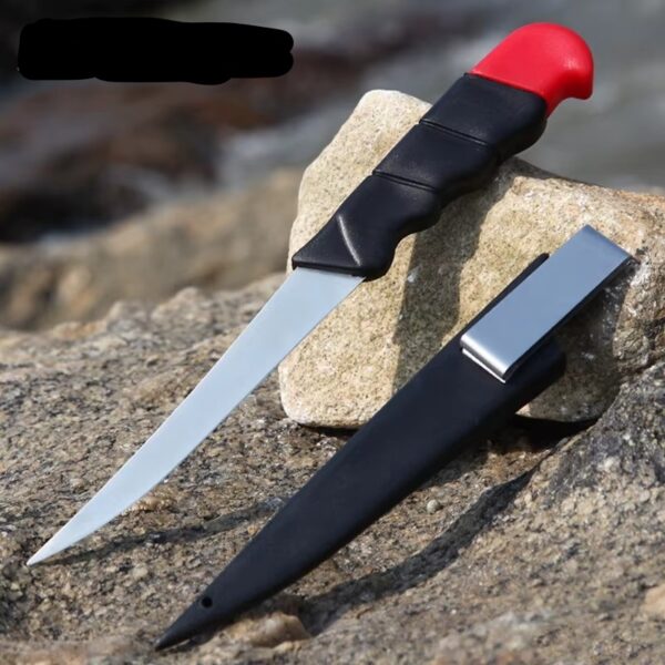 F-104-7.jpg Cuchillo flotante para filetear con funda rigida 13 cm (F-104)