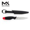 Balde de cuchillo para filetar pesca 26cm , flota en el agua con vaina x 24 unidades (FFD102)