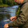 Balde de cuchillo para filetar pesca 26cm , flota en el agua con vaina x 24 unidades (FFD102)
