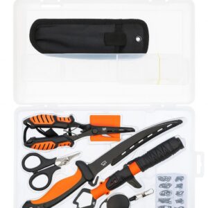 FK-901B-2-1.jpg Caja de señuelos con divisiones y accesorios de pesca (FK-901B )