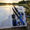 FK-901B-A-2.jpg Caja de señuelos con divisiones y accesorios de pesca (FK-901B )