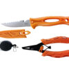 Caja de pesca con cuchillo de acero inoxidable pinza y extensor (KIT-A23)