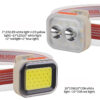 Linterna frontal LED recargable (LDC-3-1)