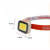 Linterna frontal LED recargable (LDC-3-1)