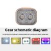 Linterna frontal LED recargable (LDC-3-2)