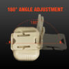 Linterna frontal LED recargable (LDC-3-2)