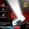 Linterna frontal LED recargable con sensor (LDC-4-0)