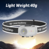 Linterna frontal LED recargable con sensor (LDC-4-0)