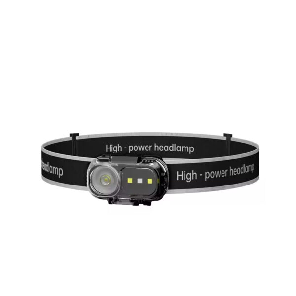 Linterna frontal LED recargable con sensor (LDC-4-2)