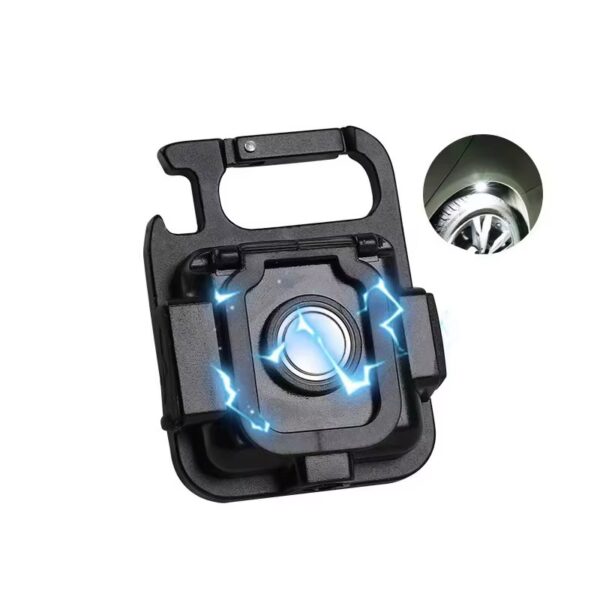 LIN-2-4-5.jpg Llavero aluminio con luz recargable multifuncional mini cob led (LIN-2-4)