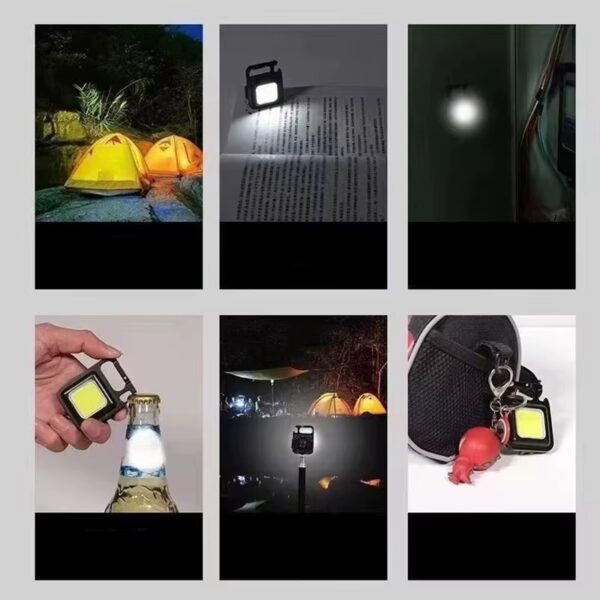 LIN-2-5-2.jpg Llavero abs (plastico) con luz recargable multifuncional mini cob led (LIN-2-5)