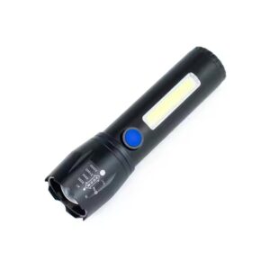 LIN1-4-1.jpeg Linterna de mano antorcha de aluminio zoom recargable. usb mini reflector led 11,5cm (LIN-1-4)