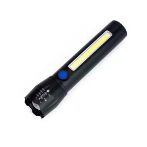 LIN1-5-2.jpeg Linterna de mano antorcha de aluminio zoom recargable. usb mini reflector linterna led 14cm (LIN-1-5)