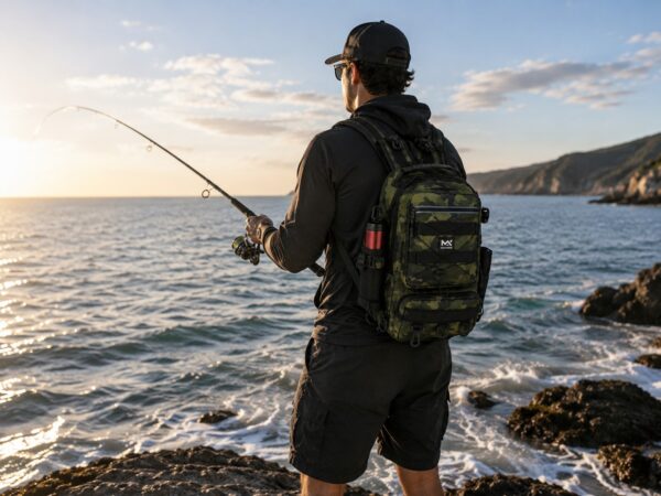 Mochila de pesca de cordura 18 Lts. (MOCH-10 P)