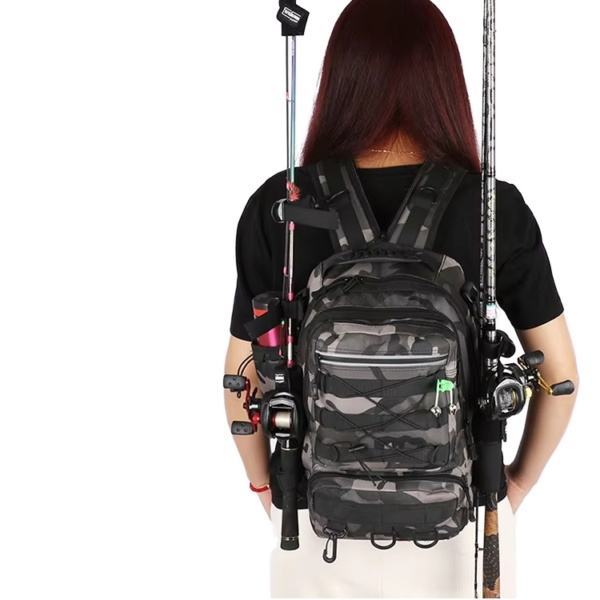 Mochila de pesca de cordura 18 Lts. (MOCH-10 P)