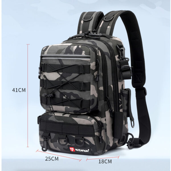 Mochila de pesca de cordura 18 Lts. (MOCH-10 P)