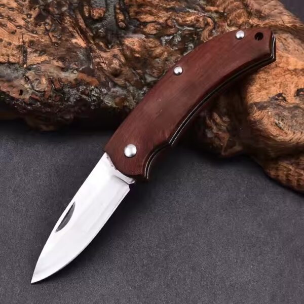 NAV3-1-1.jpeg Cuchillo hoja de acero de 19cm plegable con funda (NAV-3-1)