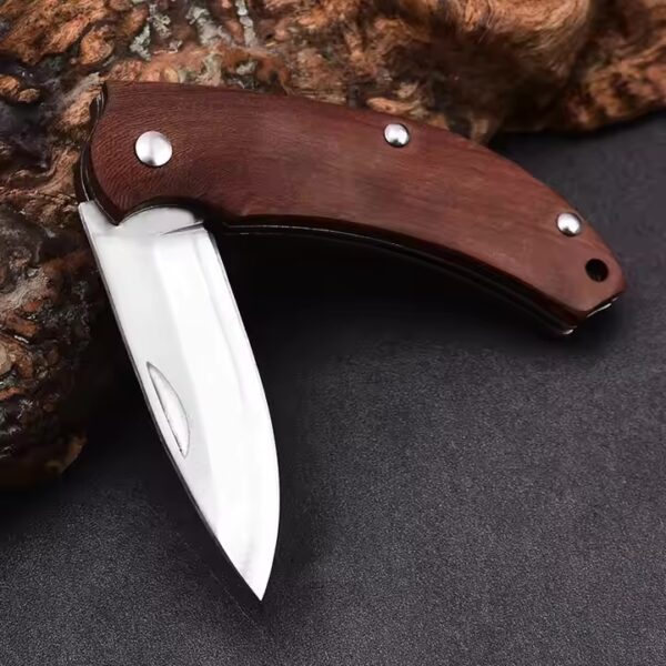 NAV3-1-3.jpeg Cuchillo hoja de acero de 19cm plegable con funda (NAV-3-1)