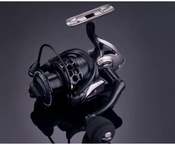 Reel Viper metalico de alta resitencia carretel a. anodizado aireado.