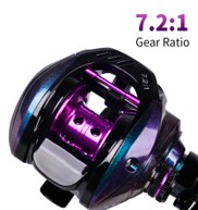 REE-17-19-11.jpg Reel Shark-x Baitcasting diseño compacto freno magentico. / Derecho - Izquierdo
