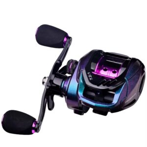 REE-17-19-17.jpg Reel Shark-x Baitcasting diseño compacto freno magentico. / Derecho - Izquierdo